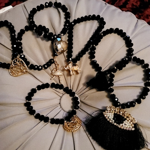 None Jewelry - 7 piece bracelet set